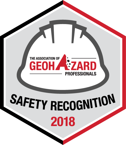 geohazard safety recognition 2018 logo