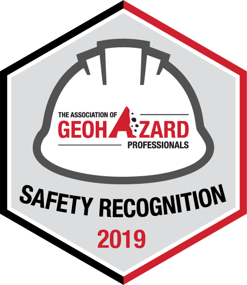 geohazard safety recognition 2019 logo