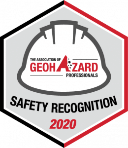 geohazard rope access recognition logo 2020