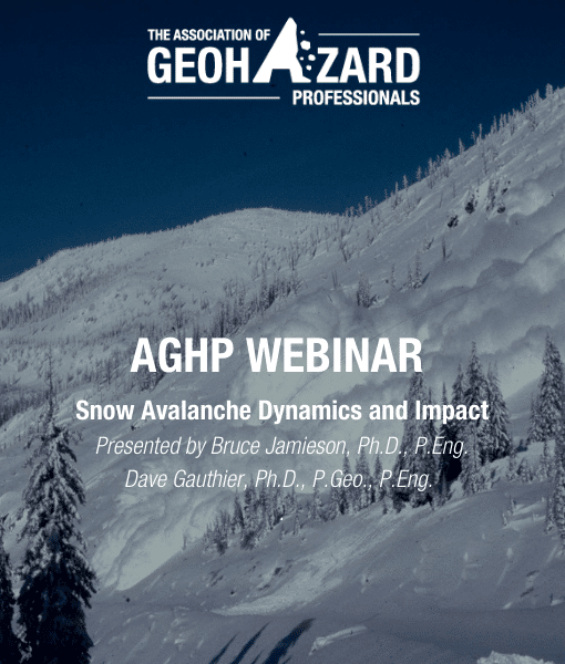 Snow Avalanche Webinar